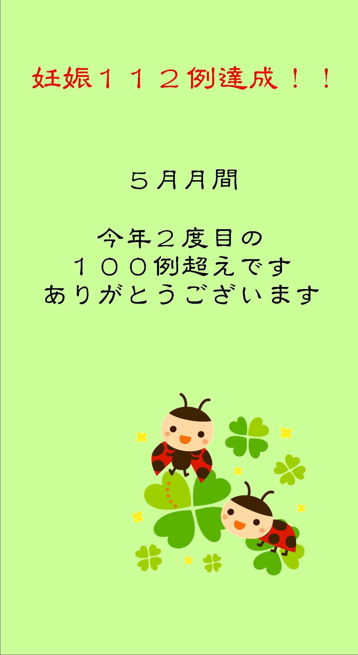 妊娠達成袋2018.5月